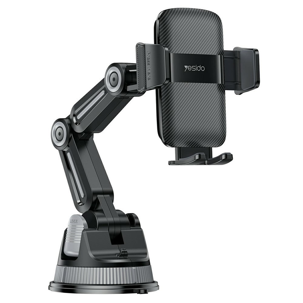 YESIDO C275 Car Dashboard Mount Suction Cup Base Truck Phone Holder Bracket for 4.7-7.2 Cellphones