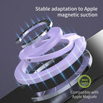 360 Degree Rotation Magnetic Phone Holder Grip Ring Kickstand Foldable Metal Stand