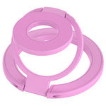 360 Degree Rotation Magnetic Phone Holder Grip Ring Kickstand Foldable Metal Stand