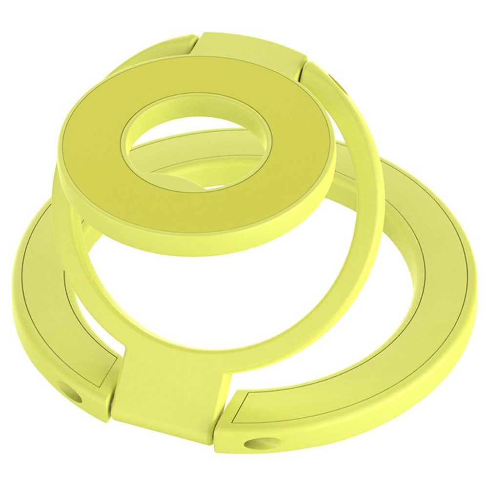 360 Degree Rotation Magnetic Phone Holder Grip Ring Kickstand Foldable Metal Stand