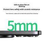Folding Metal Phone Stand 360 Degree Rotation Damping Gear Ultra Thin Magnetic Ring Holder