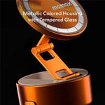 MOMAX KH20 1-Snap Go Electric Magnetic Phone Stand Auto Suction 360° Rotation Tri-Axis Foldable Holder