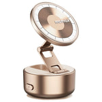 MOMAX KH20 1-Snap Go Electric Magnetic Phone Stand Auto Suction 360° Rotation Tri-Axis Foldable Holder