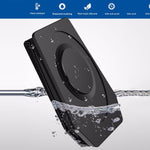 HS290 Stretchable Phone Holder for Car Dashboard Carbon Fiber Texture PU Leather Tablet Bracket