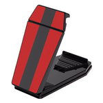 HS290 Stretchable Phone Holder for Car Dashboard Carbon Fiber Texture PU Leather Tablet Bracket