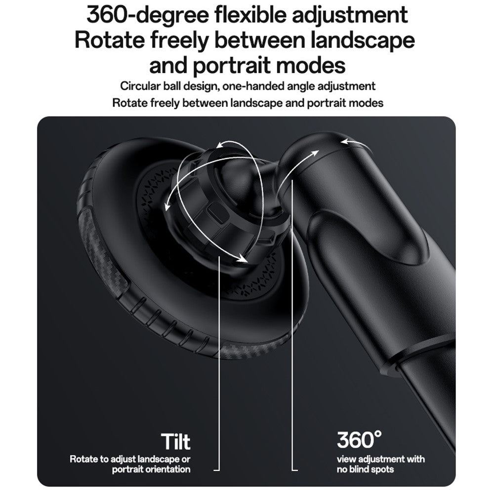 YESIDO C230 Car Cup Holder Phone Mount 360 Degree Rotating Magnetic Cellphone Stand