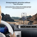 YESIDO C321 Suction Cup Mount 15W Wireless Car Charger 360 Degree Rotation Magnetic Phone Holder