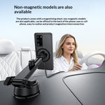 YESIDO C321 Suction Cup Mount 15W Wireless Car Charger 360 Degree Rotation Magnetic Phone Holder