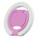 Magnetic Phone Ring Stand Multi-functional Double-sided Foldable Metal Holder with 360° Rotation