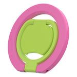 Magnetic Phone Ring Stand Multi-functional Double-sided Foldable Metal Holder with 360° Rotation