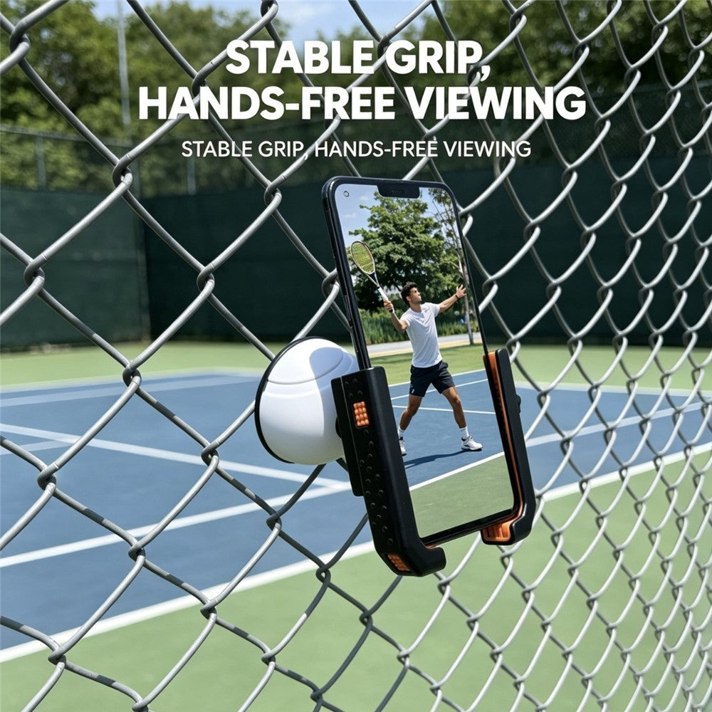 WQ-03 Sports Stadium Fence Mount Phone Holder Chain Link Net Clamp Car Air Vent Universal Mount