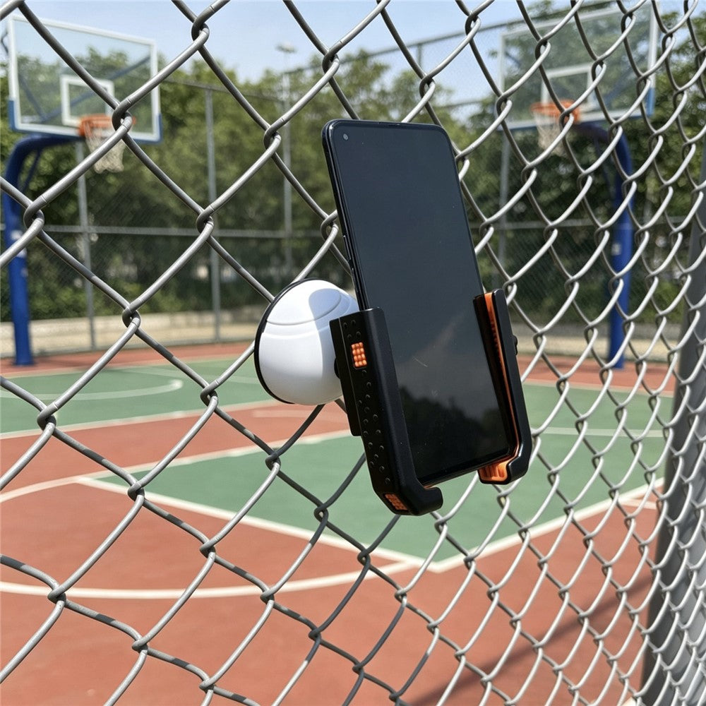 WQ-03 Sports Stadium Fence Mount Phone Holder Chain Link Net Clamp Car Air Vent Universal Mount