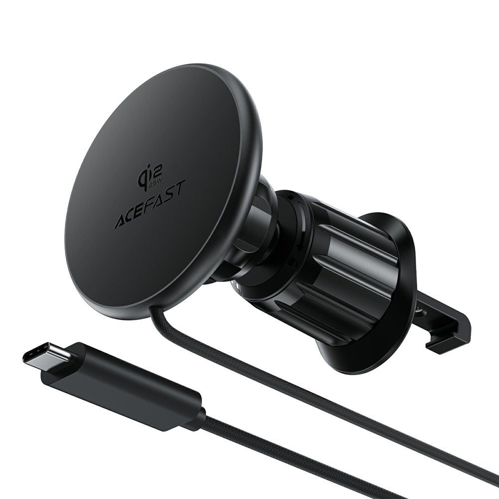 ACEFAST E51 Qi2 25W Magnetic Wireless Charging Car Holder for Air Vent
