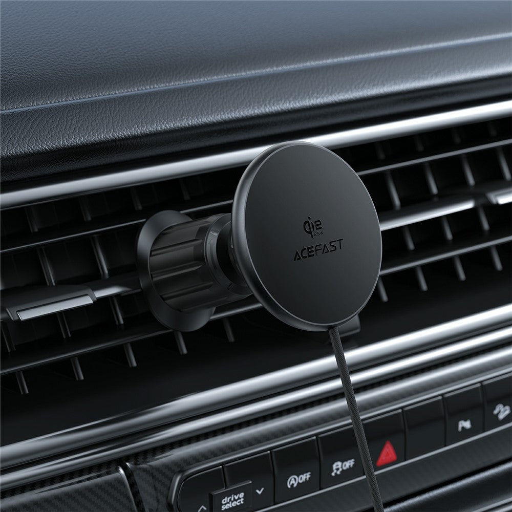 ACEFAST E51 Qi2 25W Magnetic Wireless Charging Car Holder for Air Vent