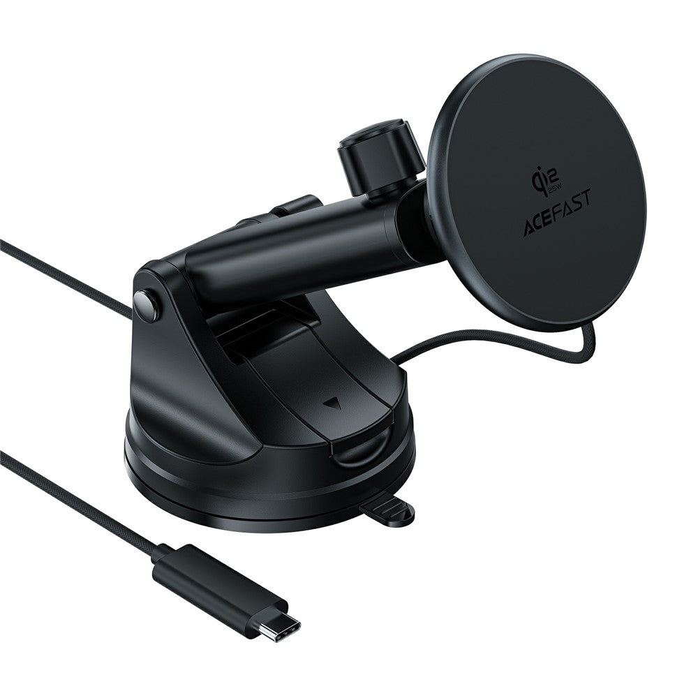 ACEFAST E52 Qi2 25W Magnetic Wireless Charging Car Holder for Dashboard Car Mount Charger
