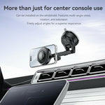 YESIDO C284 2 in 1 Vacuum Suction Magnetic Car Phone Mount 360 Degree Rotation for Dashboard / Windshield