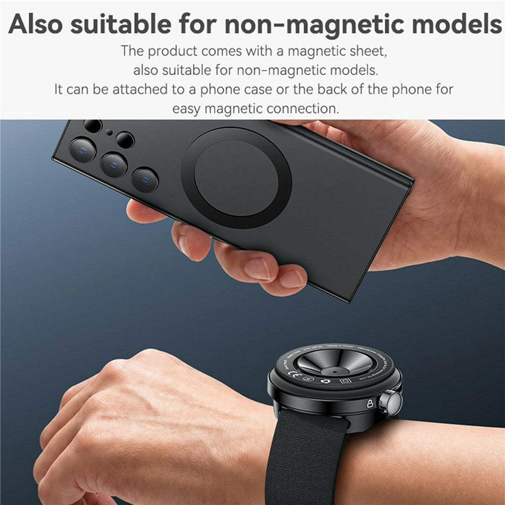 YESIDO C335 2-i-1 vakuumsugende magnetisk mobilholder med armbånd til cykling