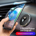 Car Magnetic Phone Mount 0.4mm Ultra Thin Adhesive Cellphone Holder Bracket