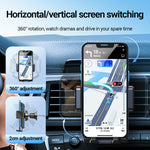 CELEBRAT HC-25 Car Phone Holder Air Outlet Mount 360 Degree Rotation Stand for 4.7-7.2 Inch Phones
