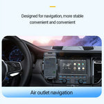 CELEBRAT HC-25 Car Phone Holder Air Outlet Mount 360 Degree Rotation Stand for 4.7-7.2 Inch Phones