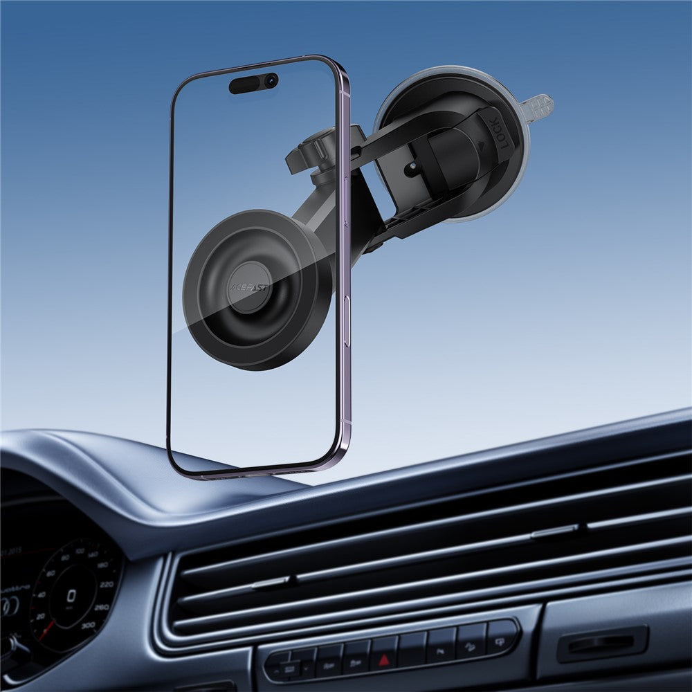 ACEFAST D75 Magnetic Car Phone Mount Telescopic Arm Suction Cup Holder for Dashboard Windshield