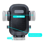 Car Dashboard Suction Cup Mobile Phone Holder Stand 360 Degrees Rotatable Bracket