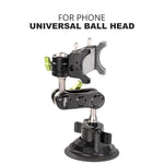 LANPARTE UBA-1 Universal Rotatable Phone Holder Stand Car Trip Suction Cup Cellphone Photography Bracket
