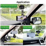 LANPARTE UBA-1 Universal Rotatable Phone Holder Stand Car Trip Suction Cup Cellphone Photography Bracket