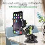 LANPARTE UBA-1 Universal Rotatable Phone Holder Stand Car Trip Suction Cup Cellphone Photography Bracket