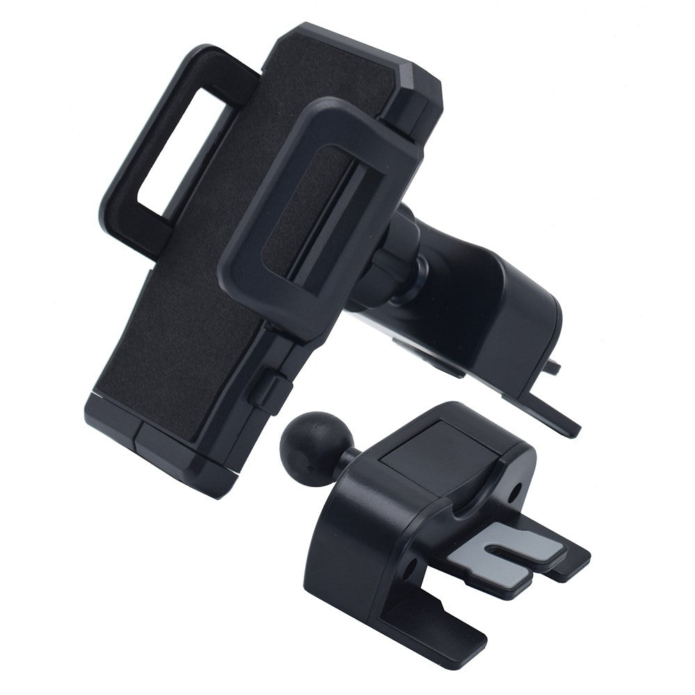 Multifunctional Car CD Port Mount Mobile Phone Holder 360° Rotation Cellphone Bracket Stand
