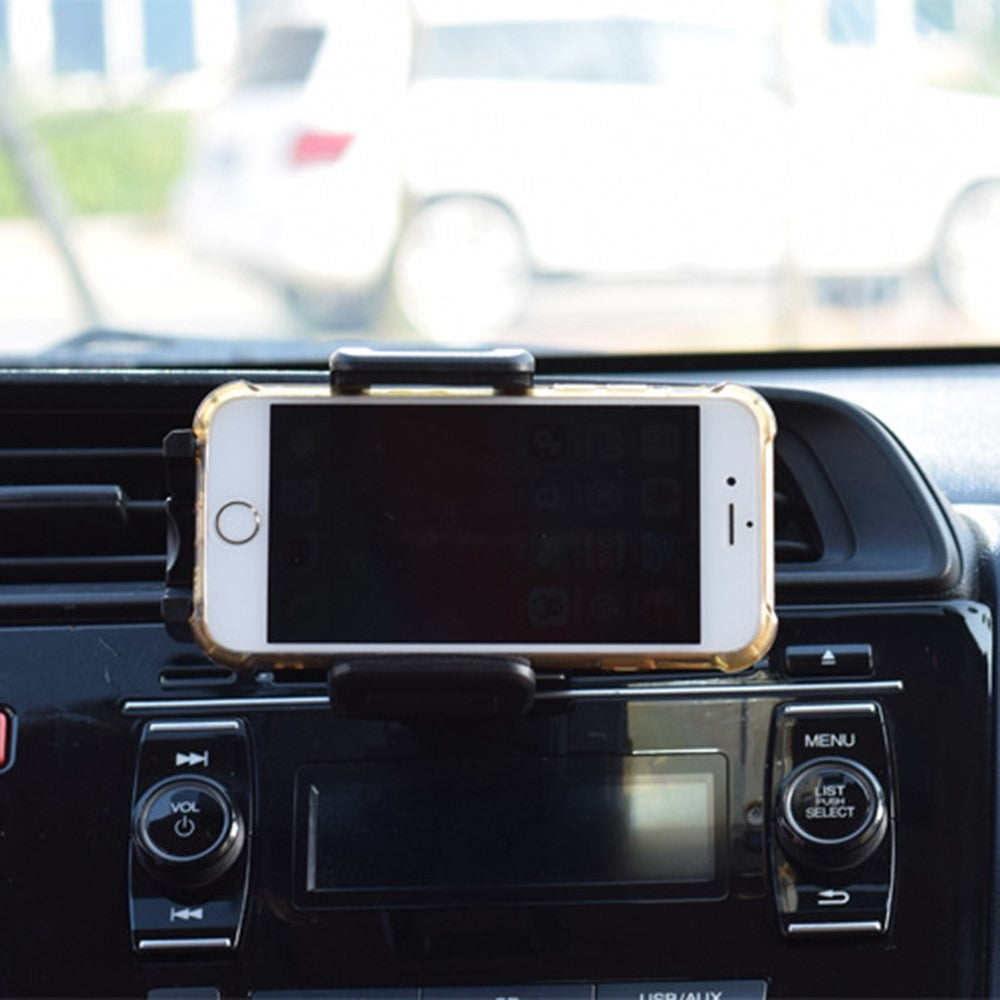 Multifunctional Car CD Port Mount Mobile Phone Holder 360° Rotation Cellphone Bracket Stand