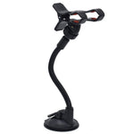 W011 Car Smartphone Bracket Bendable Arm Windshield Dashboard Sucker Mount Cell Phone Holder