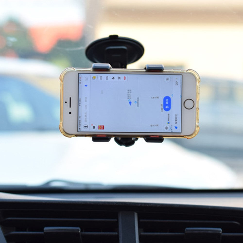 W011 Car Smartphone Bracket Bendable Arm Windshield Dashboard Sucker Mount Cell Phone Holder