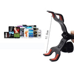 W011 Car Smartphone Bracket Bendable Arm Windshield Dashboard Sucker Mount Cell Phone Holder