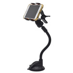 W011 Car Smartphone Bracket Bendable Arm Windshield Dashboard Sucker Mount Cell Phone Holder