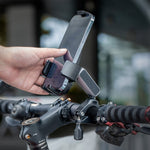 PGYTECH P-PG-001 Motorcycle E-Bike Bicycle Phone Holder Adjustable Handlebar / Rearview Mirror Mount Cellphone Bracket