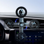 Car Phone Holder N52 Strong Magnet Air Vent Extension Rod Cellphone Support 17mm Ball Head Mobile Phone Bracket