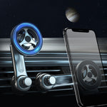 Car Phone Holder N52 Strong Magnet Air Vent Extension Rod Cellphone Support 17mm Ball Head Mobile Phone Bracket