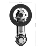 Car Phone Holder N52 Strong Magnet Air Vent Extension Rod Cellphone Support 17mm Ball Head Mobile Phone Bracket