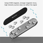 YESIDO C83 Car Magnetic Phone Holder Lazy Zinc Alloy Slim Phone Mount Bracket