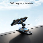YESIDO C150 360 Degree Rotation Magnetic Absorption Zinc Alloy Car Phone Holder Adhesive Arc Bracket