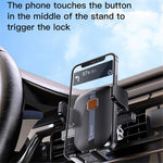 YESIDO C162 Air Outlet Car Phone Holder Bracket 360 Degree Rotatable Cellphone Stand