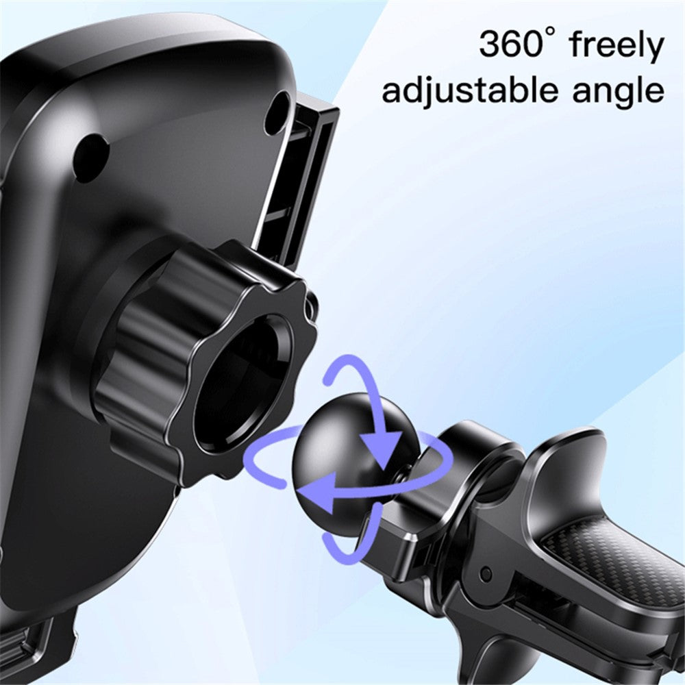 YESIDO C162 Air Outlet Car Phone Holder Bracket 360 Degree Rotatable Cellphone Stand