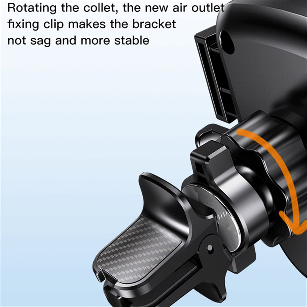 YESIDO C162 Air Outlet Car Phone Holder Bracket 360 Degree Rotatable Cellphone Stand