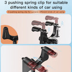 YESIDO C196 Car Rearview Mirror Phone Holder 360 Degrees Rotating ABS Cellphone Bracket