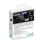MOMAX Q.MAG MOUNT 5 CM25A magnetisk trådløs biloplader montering luftventil mobilopladerholder (15W mørkegrå)
