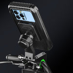 Z009A Bike Motorcycle Handlebar Mount Phone Holder Waterproof Cycling Mobile Phone Case Bracket