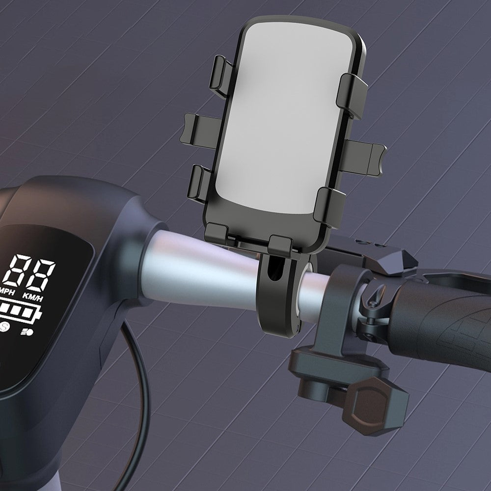 QX23 ABS E-Bike Phone Holder Bicycle Motorcycle Handlebar Mount Cellphone Bracket