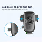 X034 Gen. 9th Multi-Function Suction Cup Car Phone Mount Windshield Flexible Extended Car Phone Clip Holder for Universal Truck Bus