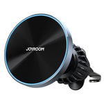 JOYROOM JR-ZS240 Pro-bilbeslag til ventilationsåbning 15W magnetisk trådløs oplader og mobilholder med omgivende lys